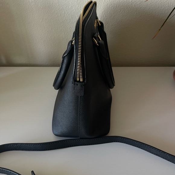 MICHAEL KORS BLACK SHOULDER BAG - Picture 5 of 12